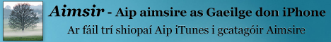 Aip aimsire as Gaeilge don iPhone