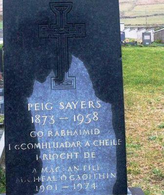 peig sayers grave peig sayers grave